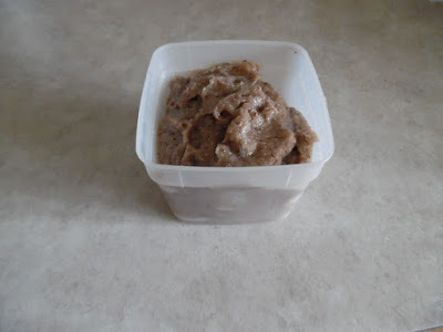 Photo of farina in portion-sized container