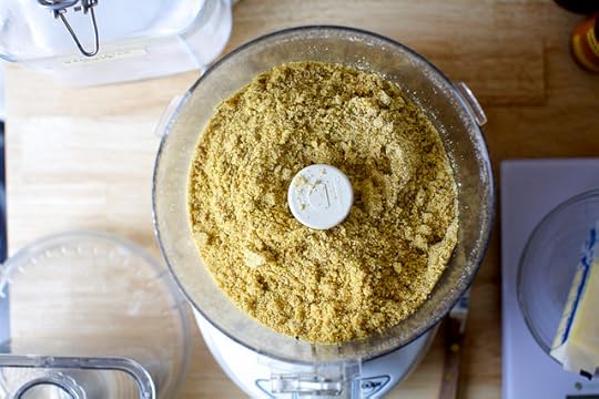 ground with sugar, salt