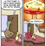 Just a quick shower