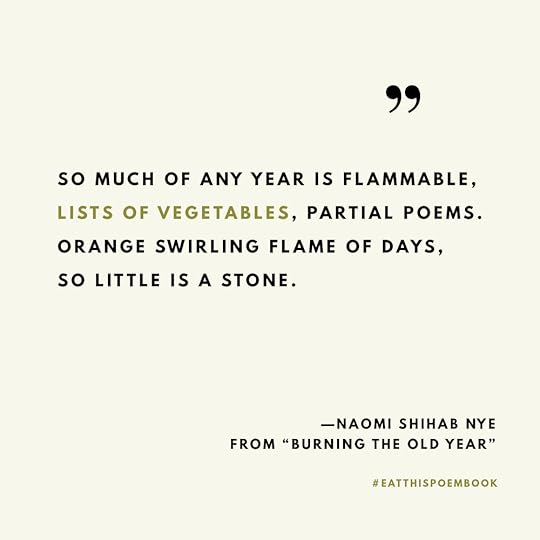 Celebrating National Poetry Month with the Eat This Poem cookbook