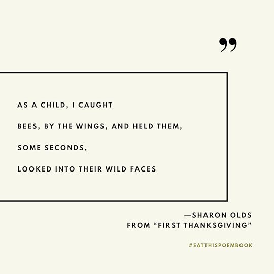 Celebrating National Poetry Month with the Eat This Poem cookbook