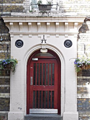 Clerkenwell Close Peabody doorway