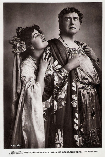 Constance Collier and Herbert Beerbohm Tree in Nero (1906)