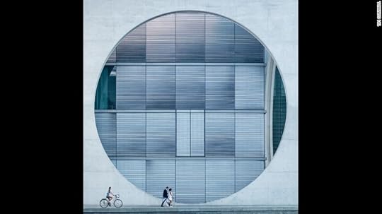 <strong>Oculus: </strong>British photographer Tim Cornbill was awarded best architecture photo for this shot taken in Berlin. "Having just arrived in Berlin on a bright summer's day, my wife and I decided to take a morning walk along the River Spree. We soon came across a large concrete building, and I was immediately struck by its geometry and scale," says Cornbill.<br />Copyright: © Tim Cornbill, United Kingdom, 1st Place, Open, Architecture, 2017 Sony World Photography Awards