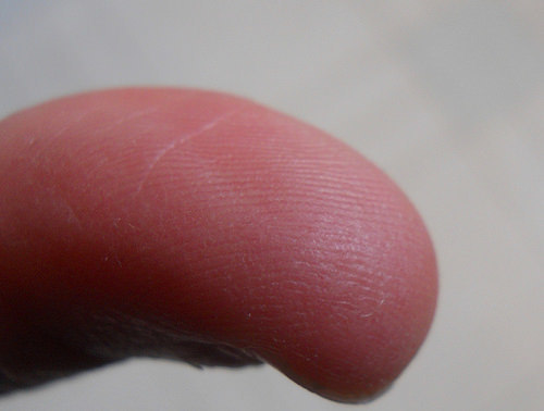thumb contour lines