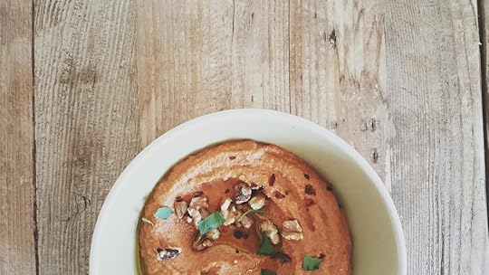 Red Pepper and Walnut Hummus