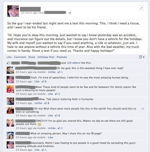 Faith in Humanity Restored