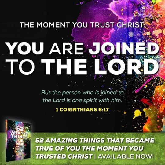 But the person who is joined to the Lord is one spirit with him (1 Corinthians 6:17).