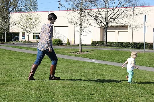 Chasing son before son's heart surgery