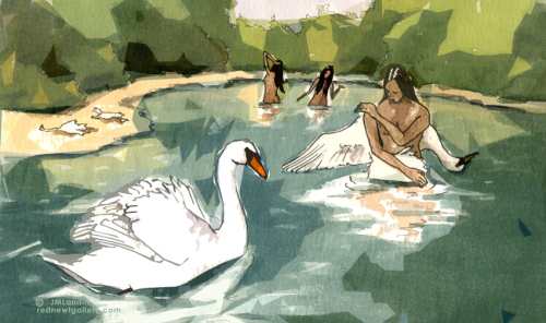 JMLanding Swan Maiden