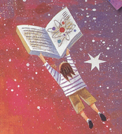 Child flying, from Book Fiesta