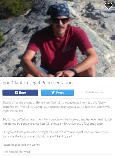 Eric Clanton GoFundMe