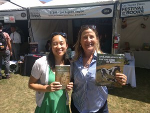 Ran into fellow author Dr. Barbara Chri