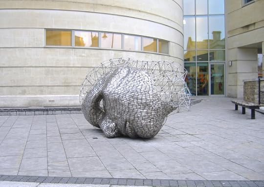 sculpture of an open mind