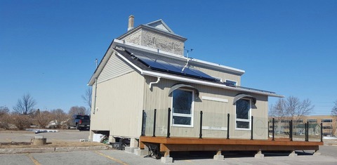 Photo: How Queen's University powered up with sunshine and rainwater