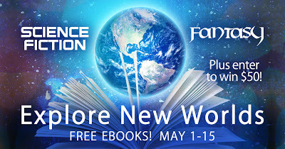 Explore New Worlds Science Fiction + Fantasy Book Giveaway