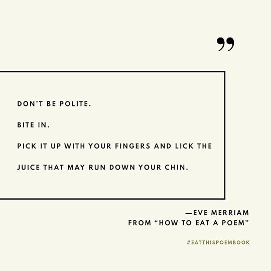 Celebrating National Poetry Month With Eat This Poem