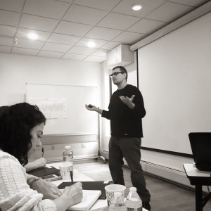 Shawn at his February STORY GRID seminar in New York