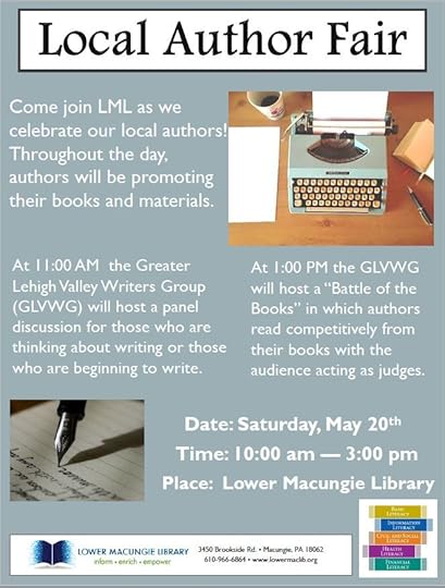 Lower Macungie Local Author Fest 2017 Flyer