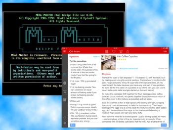 Home screen of Meal-Master, a recipe in Paprika