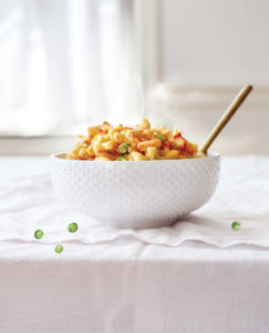 vegan sriracha mac and cheese