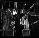 Engine room crew member on the Str. Jack Rathbone