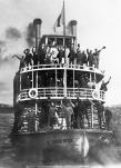 The crew onboard the Str. Clifford
