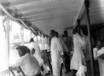 Cook house crew and waiters on the Str. Quincy 1910