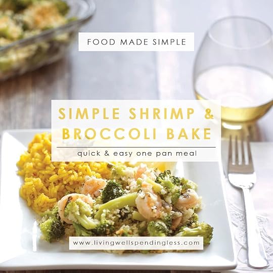 Simple Shrimp & Broccoli Bake | One Pan Dinner | Fish Recipe| Easy Shrimp Dinner