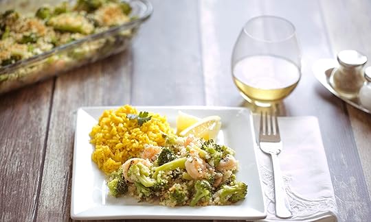 Simple Shrimp & Broccoli Bake | One Pan Dinner | Fish Recipe| Easy Shrimp Dinner