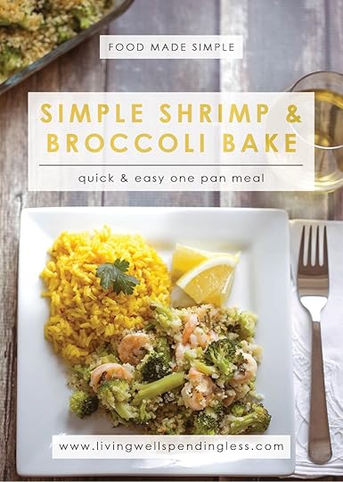 Simple Shrimp & Broccoli Bake | One Pan Dinner | Fish Recipe| Easy Shrimp Dinner
