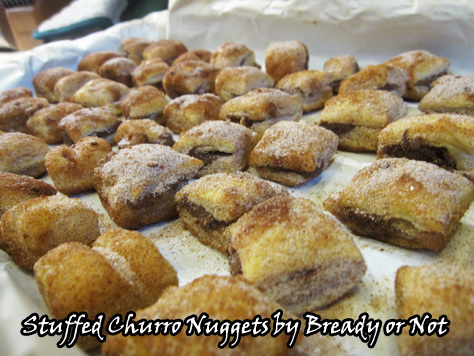 Bready or Not: Stuffed Churro Nuggets 