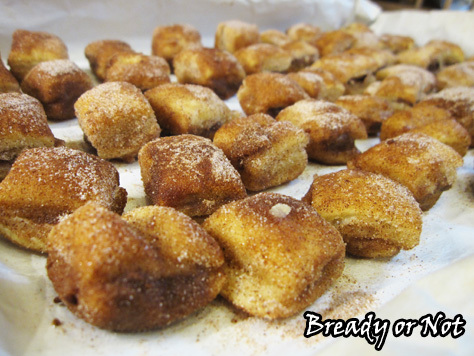Bready or Not: Stuffed Churro Nuggets 