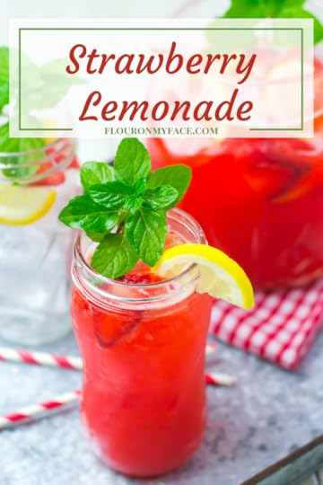 Strawberry Lemonade is a sweet and refreshing summer beverage perfect for a bbq or poolside party.