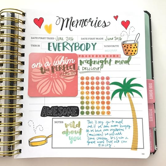 Keepsake Kitchen Diary