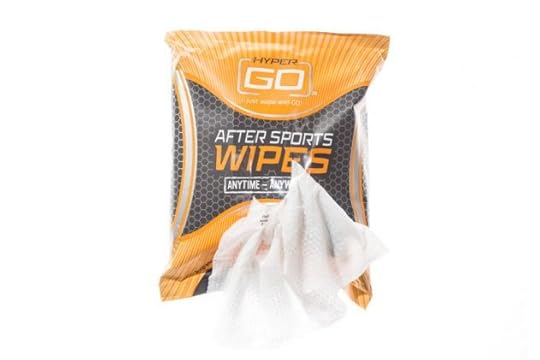 HyperGo After Sports Wipes, $15 for a resealable pouch of 20 wipes