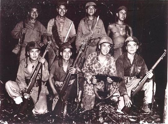 Navajo code-talkers on Bougainville, December 1943 (US Marine Corps photo)