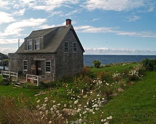 Image result for photo of a cottage by the sea