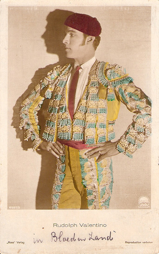 Rudolph Valentino in Blood & Sand