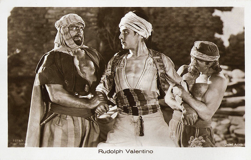 Rudolph Valentino in The Son of the Sheik (1926)