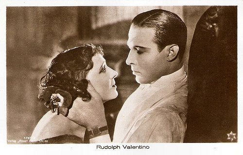 Rudolph Valentino and Helen d'Algy in A Sainted Devil (1924)