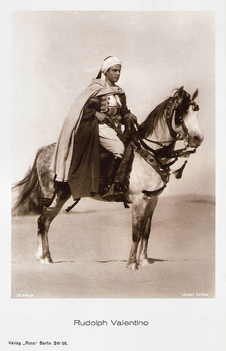 Rudolph Valentino in The Son of the Sheik (1926)