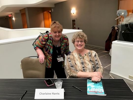 Me with the Wonderful Charlaine Harris