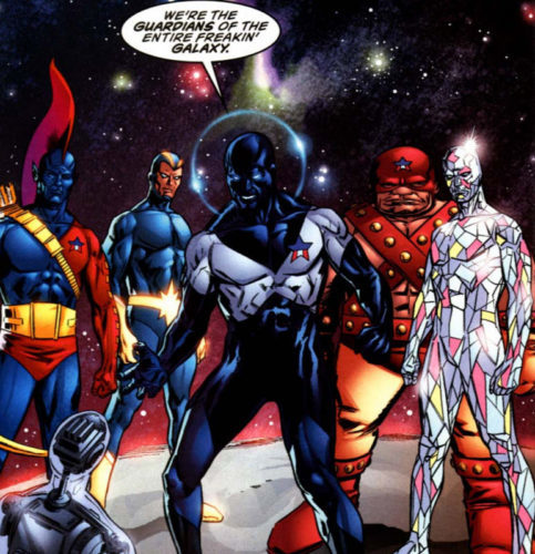 Guardians of the Galaxy Original Team