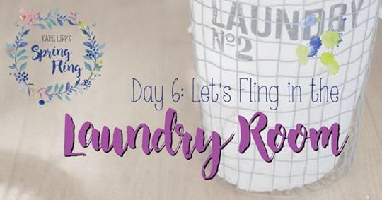 organize the laundry room