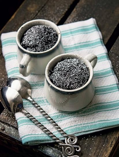 Chocolate Cake in a Cup from Gluten-Free Cooking for Two. Photo by Tom Hirschfeld