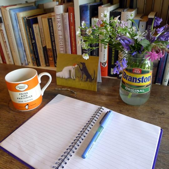 Wildflowers on the desk