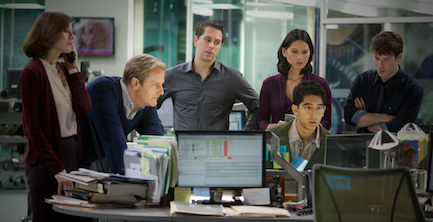 Newsroom cast
