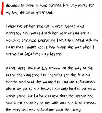 Breaking Up Is Hard To Do... But You Could've Done Better 3-- bookspoils