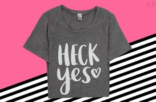 Amy Tangerine Heck Yes Tee for Cents of Style